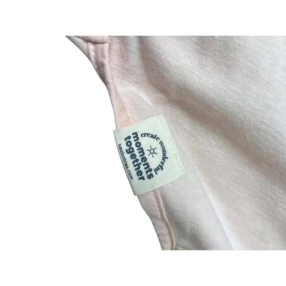 NEW* KeaBabies Angelic Blush 3-Pack Soothe Swaddle Wraps Size Small 0-3 mo.